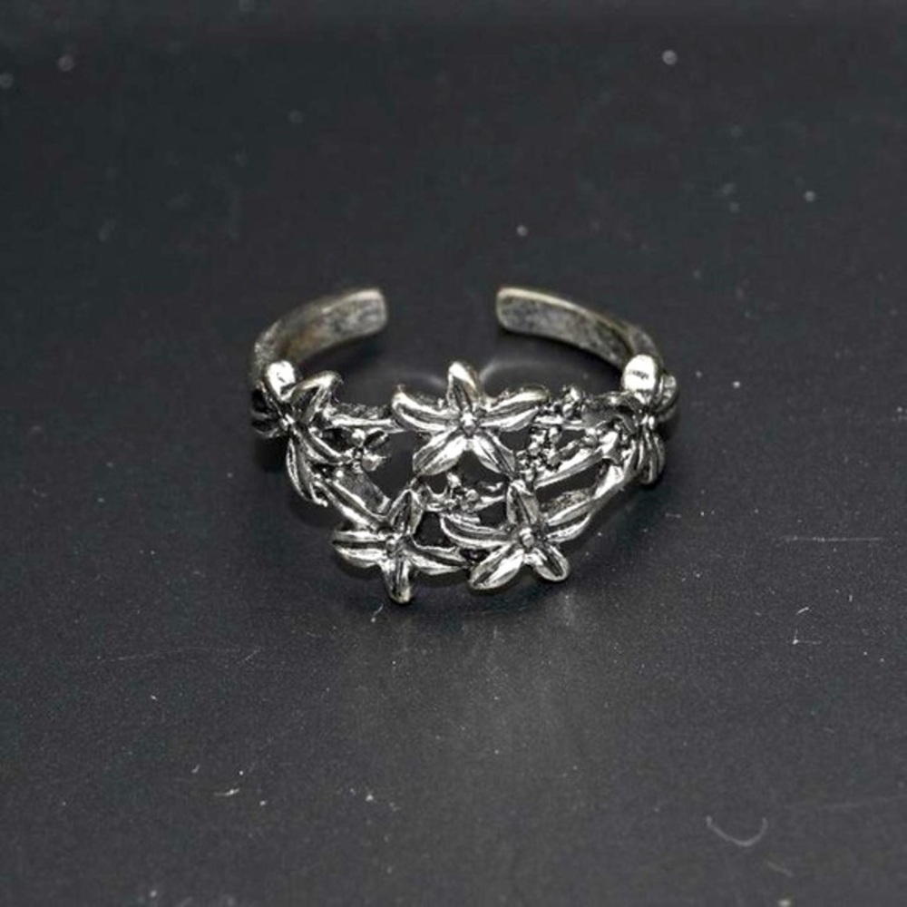 Tropical Plumeria Hawaiian Flowers Ring